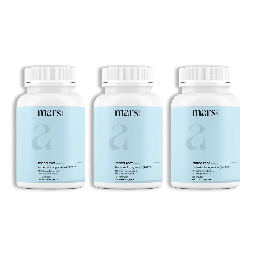 Mars Maca Root Capsules with Maca root, Berberine & Magnesium – Drive, Energy, Stamina & Performance Support - Image 3