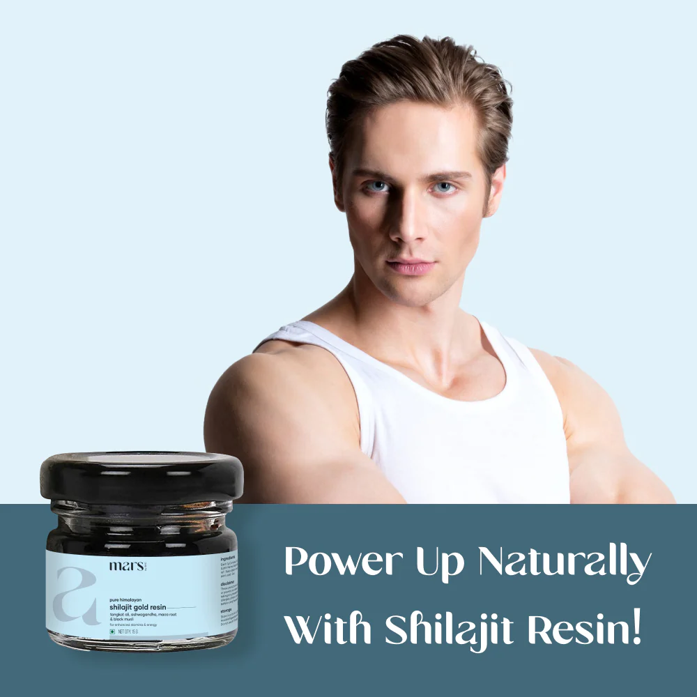 Mars Pure Himalayan Shilajit Gold Resin: Powered with Ashwagandha, Maca Root & Black Musli - Image 6
