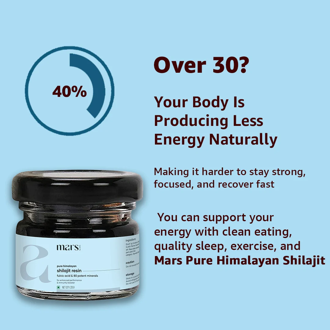 Mars Pure Himalayan Shilajit Resin with 75%+ Fulvic Acid - Natural Energy, Stamina & Vitality Support - Image 5