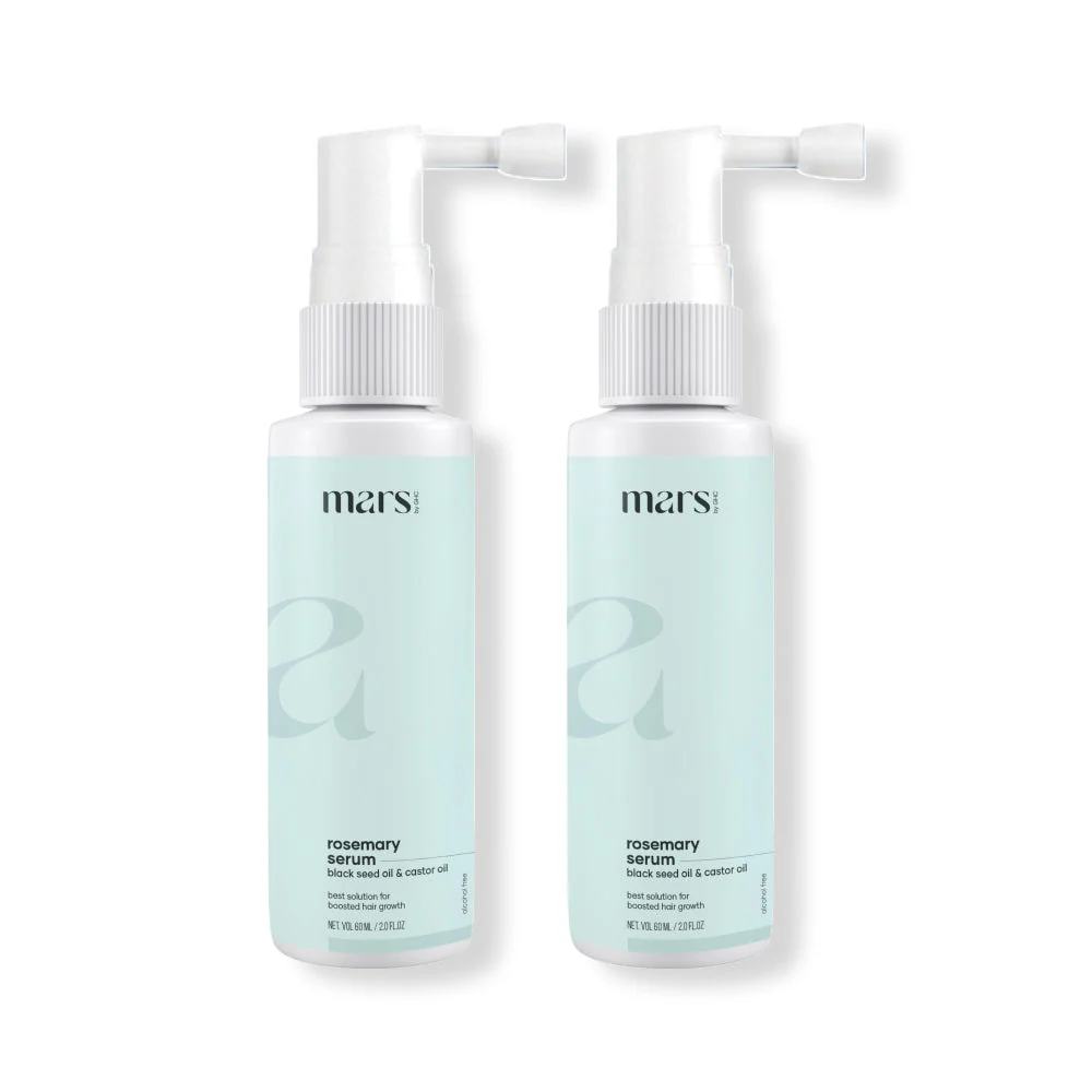 Mars Rosemary Hair Growth Serum : Powered With Black Seed Oil, Castor Oil & Redensyl - Image 8