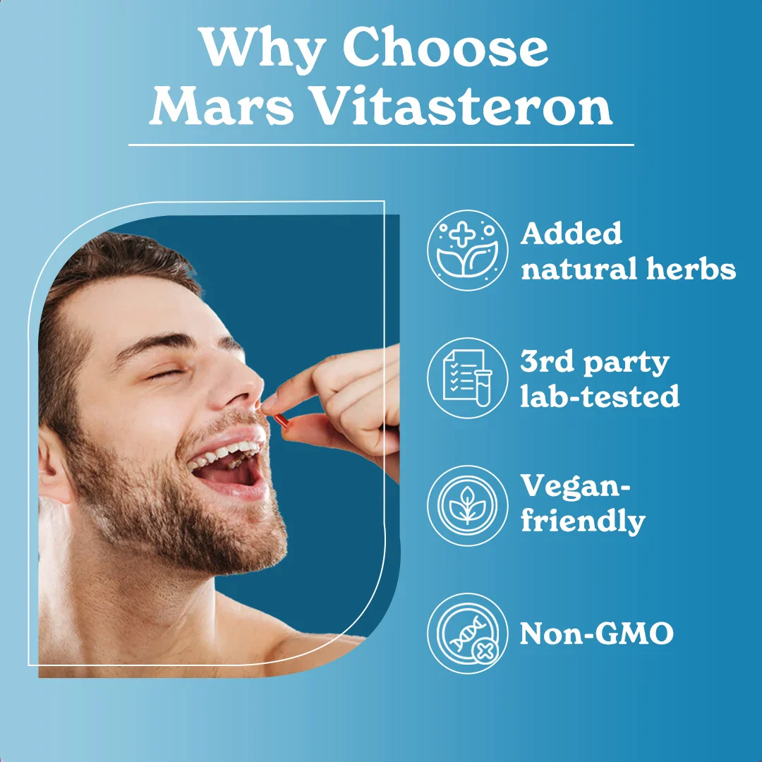 VitaSteron : Powered for Testosterone Levels, Muscle Gains & Overall Male Vitality - Image 12