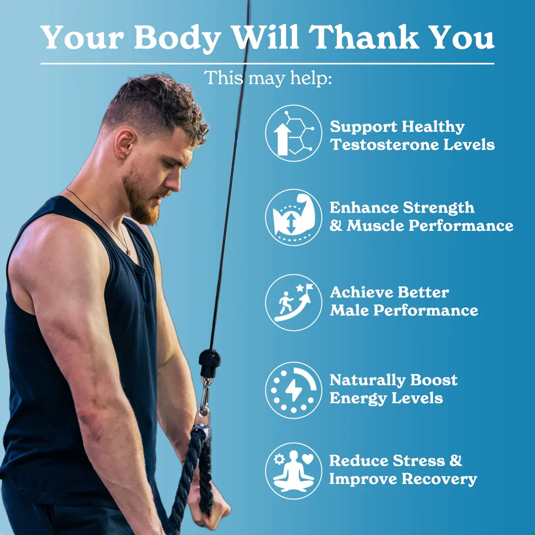 VitaSteron : Powered for Testosterone Levels, Muscle Gains & Overall Male Vitality - Image 6